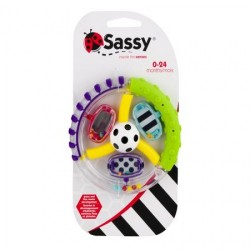 Sassy Rotaļlieta grabulis Wonder Wheel Ring Rattle 80652