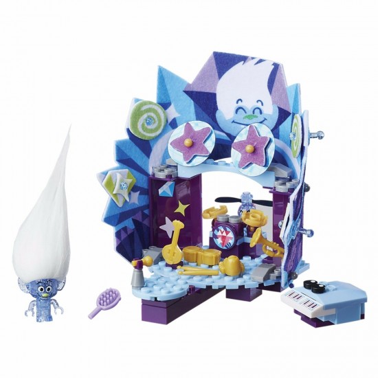 Konstruktors Hasbro Kre O Trolls Guy Diamond's Glitterific Grooves, B9987 Konstruktors Hasbro Kre O Trolls Guy Diamond's Glitterific Grooves, B9987