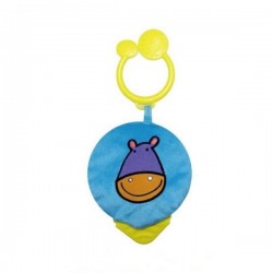 Biba Toys Attīstoša mīksta auduma grāmata Habel Hippo JF049