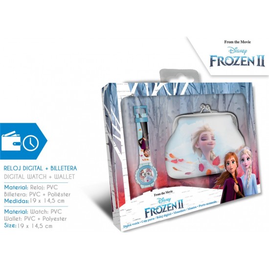 Frozen pulkstenis un maks, komplekts G0048