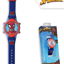Spiderman pulkstenis ar gaismiņām  G0185