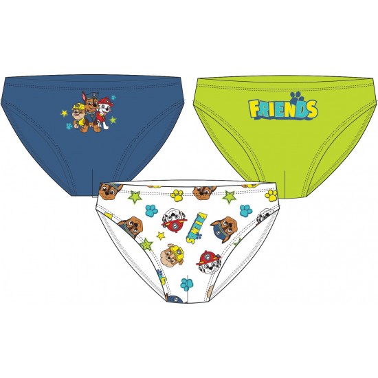 Paw Patrol puišu apakšbiksītes 3-paka G0040