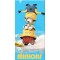 Bērnu dvielis Minions 70x140cm G0037
