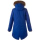 HUPPA ziemas sieviešu parka VIVIAN 1 koši zila ar dabīgo kažokādu, 12498120-70035 HUPPA ziemas sieviešu parka VIVIAN 1 koši zila ar dabīgo kažokādu, 12498120-70035
