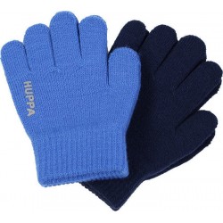 HUPPA adīti pirkstaiņi LEVI 2gb., zili/tumši zili  82050002-00135