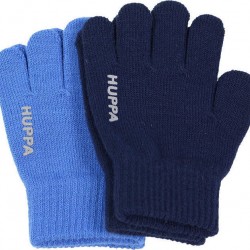 HUPPA adīti pirkstaiņi LEVI 2gb., zili/tumši zili  82050002-00135