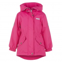 LENNE starpsezonas jaka - parka meitenēm ar 45gr siltinājumu WILMA 21227/265 Izmēri 98 - 134cm