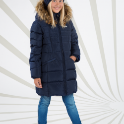 LENNE ziemas dūnu jaka - mētelis meitenēm 18535/229 Izmēri 122-140cm