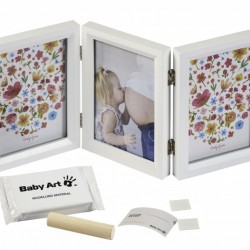 BABY ART DOUBLE PRINT FRAME CAROLIN STYLE KOMPLEKTS MAZUĻA PĒDIŅAS/ROCIŅAS NOSPIEDUMA IZVEIDOŠANAI (ARTIKULS: 3601092500)