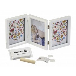 BABY ART DOUBLE PRINT FRAME CAROLIN STYLE KOMPLEKTS MAZUĻA PĒDIŅAS/ROCIŅAS NOSPIEDUMA IZVEIDOŠANAI (ARTIKULS: 3601092500)