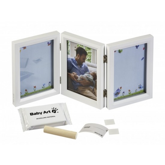 BABY ART DOUBLE PRINT FRAME CAROLIN STYLE KOMPLEKTS MAZUĻA PĒDIŅAS/ROCIŅAS NOSPIEDUMA IZVEIDOŠANAI (ARTIKULS: 3601092500) BABY ART DOUBLE PRINT FRAME CAROLIN STYLE KOMPLEKTS MAZUĻA PĒDIŅAS/ROCIŅAS NOSPIEDUMA IZVEIDOŠANAI (ARTIKULS: 3601092500)