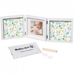 BABY ART MY STYLE DOUBLE 2P LIMITED EDITION KOMPLEKTS MAZUĻA PĒDIŅU/ROCIŅU NOSPIEDUMA IZVEIDOŠANAI, BALTS 3601095600