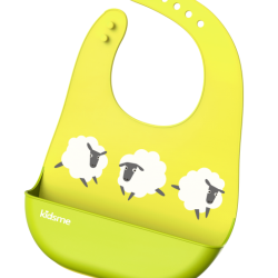 KIDSME EASY CLEAN SILIKONA LACĪTE, LIME 120173 LI