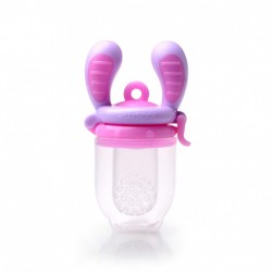 KIDSME FOOD FEEDER BĒRNA ĒDINĀŠANAS IERĪCE CIETIEM PRODUKTIEM (VIDĒJS), LAVENDER, NO 4 MĒN., 160350LA