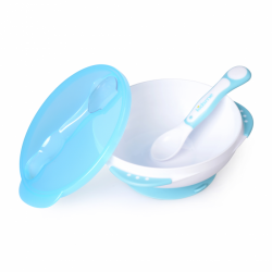 KIDSME BĻODA AR PIESŪCEKNI, VĀCIŅU UN TERMOKAROTĪTI, AQUAMARINE, NO 9 MĒN., 9832AQ
