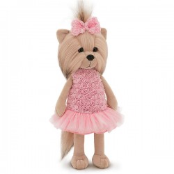 Orange TOYS  mīkstā rotaļlieta Lucky Yoyo Sunītis Rožu kleitā, ar karkasu 38cm LD3/036