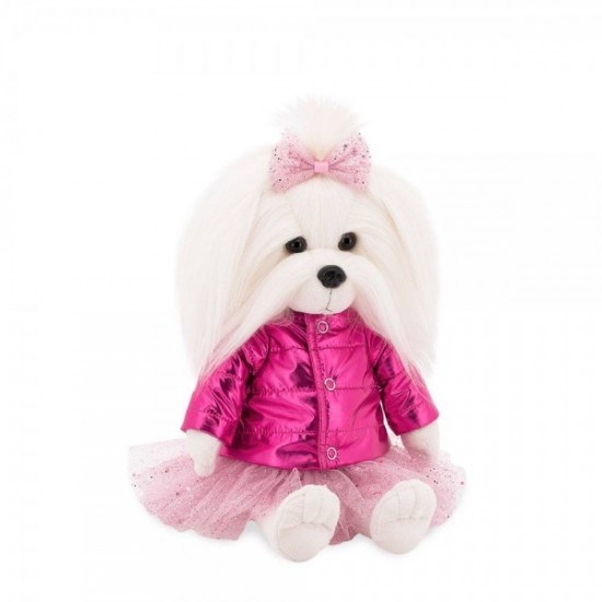 Orange TOYS mīkstā rotaļlieta LUCKY MIMI sunītis Rozā jaciņa ar karkasu 38cm LD3/067 Orange TOYS mīkstā rotaļlieta LUCKY MIMI sunītis Rozā jaciņa ar karkasu 38cm LD3/067