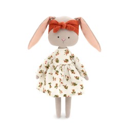 COTTI MOTTI Mīkstā rotaļlieta Zaķītis Lūsija (29cm) CM02-02