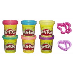 PLAY-DOH Mirdzošais plastilīns A5417