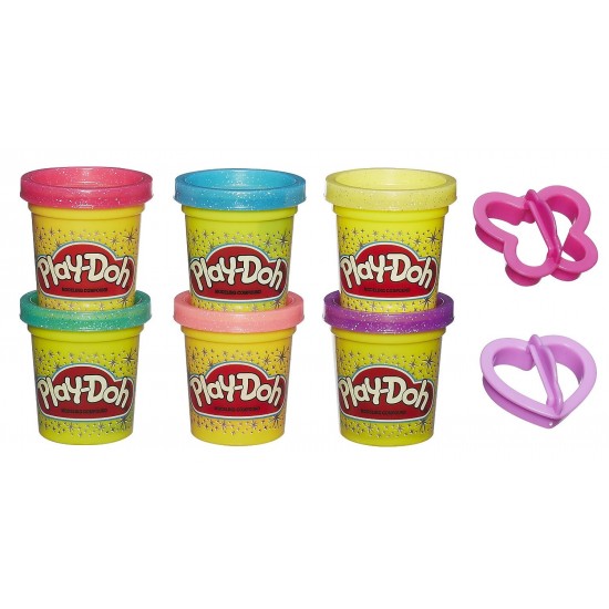 PLAY-DOH Mirdzošais plastilīns A5417